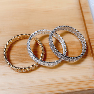  Nhẫn Bạc Nữ Kim Tiền Tài Lộc Full Đá  Bạc S925 - HVJ - NN04121314046 