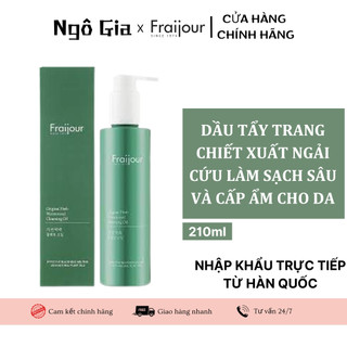 Dầu Tẩy Trang Thảo Mộc Fraijour Original Herb Wormwood Cleansing Oil 210ml