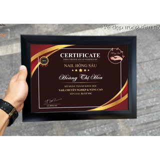 Khung ảnh,bằng khen A4(21x30)cm bản khung trơn mặt mica(BẢO HÀNH GÃY VỠ).