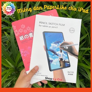 Miếng dán nhám PaperLike cho iPad Pro 11/12.9, Air 1/2/3/4, Mini 1/2/34/5/6, Gen 5/6/7/8/9
