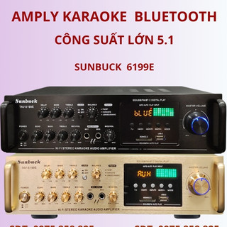 Amply karaoke 5.1. Am ly Sunbuck 6199E. Âm ly bluetooth karaoke gia đình