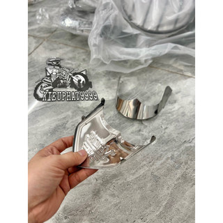 Ốp Mỏ Dè Vision 2014->2020 Inox