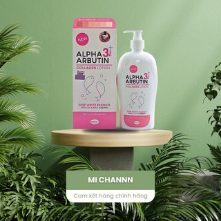 Sữa Dưỡng Thể Trắng Da Alpha Arbutin Collagen Lotion 3+ Plus Thái Lan