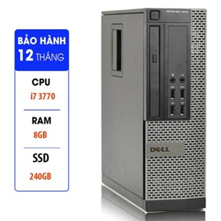 Bộ PC Máy Tính DELL Optilex 7010 SFF Dùng Mượt Mọi Tác Vụ Văn Phòng CPU i7 i5 i3,Ram 8G,16gb, SSD 256 BH 12 Tháng