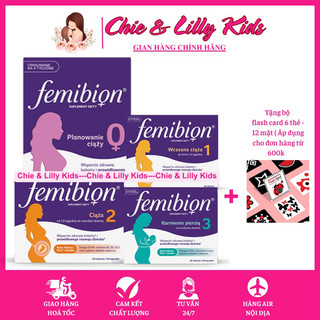 Femibion-vitamin tổng hợp cho bà bầu số 0,1,2,3