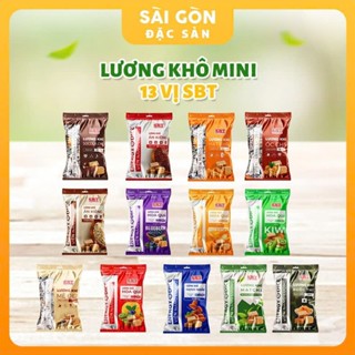Lương Khô Mini Ăn Kiêng Mix Đủ 13 Vị SBT Thơm Ngon Hút Chân Không Tiện Lợi Bổ Sung Năng Lượng Nhanh Chóng
