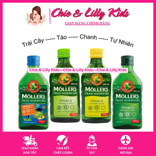 Dầu gan cá tuyết omega-3 bổ sung dha + epa moller's tran