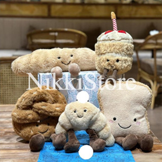 (LikeAuth) Gấu Bông Bánh Mì, Bánh Sinh Nhật Gấu Bông, Bánh Croissant, Bánh Pretzel Cao Cấp