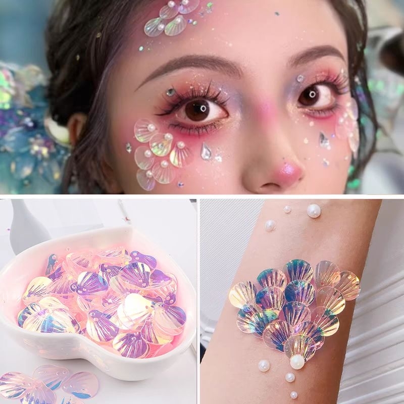 Vỏ sò/ vảy cá hỗ trợ make up - hóa trang Cosplay (đọc kỹ mô tả trước khi đặt hàng)