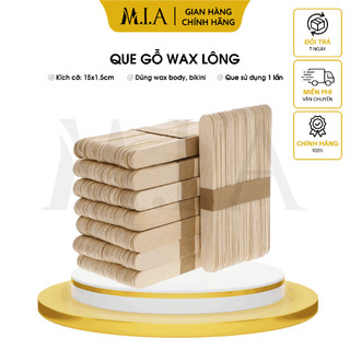 10 Que Phết Sáp Wax Lông Mini Dùng Để Wax Lông Mày, Ria Mép, Lông Mũi