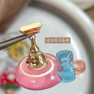 HOLIDAYNAIL Set 5 đế móng nam châm hình trái cây phiên bản mini