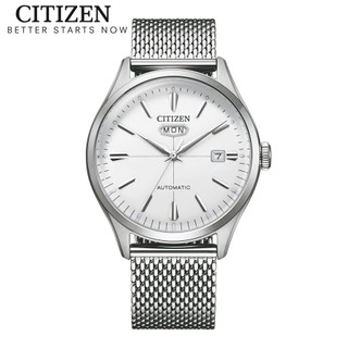 Đồng Hồ Citizen C7 Automatic Unisex Dây Thép Không Gỉ NH8390-89A - Mặt Trắng (40mm)