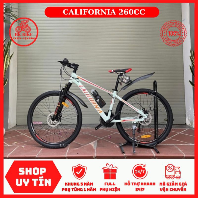 Xe Đạp CALIFORNIA 260CC 2024 • Khung nhôm, groupset Shimano EF41, size 26" khung S