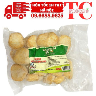 Đậu hũ phô mai greensky túi 400gr _ thương hiệu việt, chiên, rán,thả lẩu _ ăn ngon cùng tc.foods nha