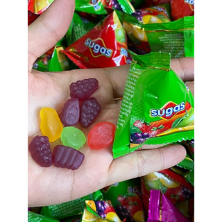 Kẹo dẻo chip chip sugas hương trái cây siêu ngon gói 1kg