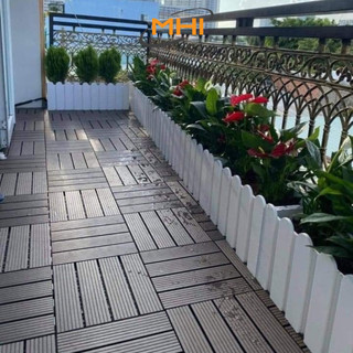 💥 Vỉ nhựa lót sàn trang trí ban công Eco.  Tấm nhựa lót sàn chống trơn nhà tắm, bể bơi, sân vườn