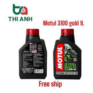 Nhớt motul 3100 gold 10w40 dành cho xe số xe máy