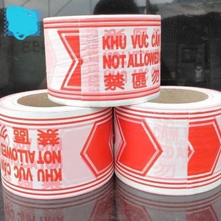băng keo cảnh báo 7p5- 100m dẻo dải sử dụng được nhiều.