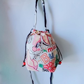 Túi rút  đeo chéo thổ cẩm  mini size 20cm
