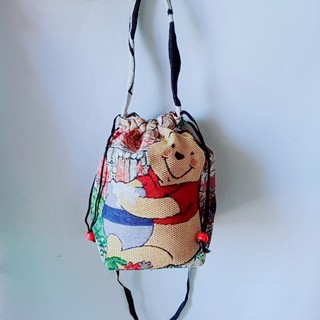 Túi rút  đeo chéo thổ cẩm  mini size 20cm