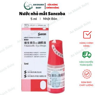 Nước nhỏ mắt sancoba Nhật Bản 5ml