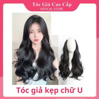 Tóc giả nữ giá rẻ ❤️FREESHIP❤️ tóc giả kẹp chữ u mã ku02