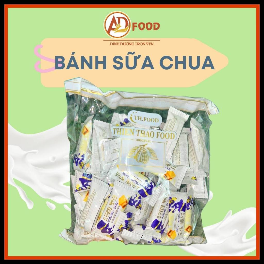 500gr Bánh xốp nhân sữa chua