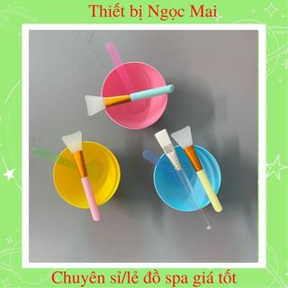 Combo bát, chổi, thìa đắp mặt siêu rẻ