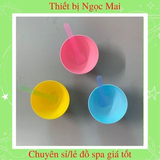 Combo bát, chổi, thìa đắp mặt siêu rẻ