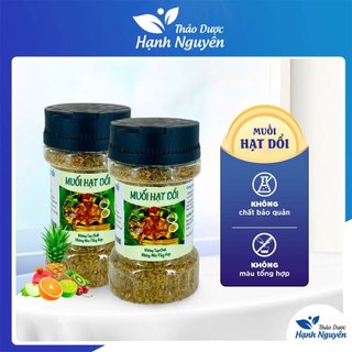 Muối hạt dổi Tây Bắc, hạt dổi khô chấm hoa quả, thịt gà, trâu gác bếp thơm ngon - Thảo Dược Hạnh Nguyên