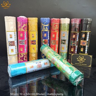 Nhang que 10 Vị Bổn Tôn Bhutan Mật Tông không tăm