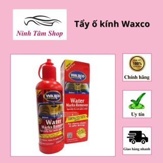 Dung dịch tẩy ố mốc, váng, ánh tím, lớp canxi trên kính WAXCO 250ml