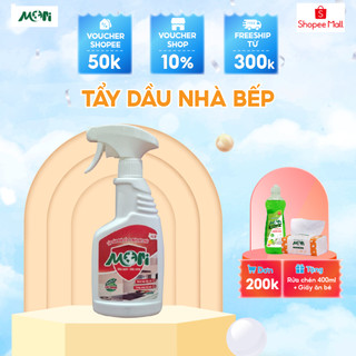 Tẩy dầu mỡ nhà bếp Mori 500ml chuyên tẩy máy hút mùi, bếp gas, bếp từ, đáy xoong, đáy chảo MR033