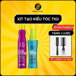Xịt tạo phồng Tigi Bed Head Queen For A Day Nam & Nữ Chính Hãng Mỹ | Xịt muối biển Tigi Salty Not Sorry tạo cấu trúc tóc