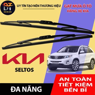 1 Cặp cần gạt mưa khung xương, chổi gạt mưa xe Kia Seltos, gạt kính xe oto, thanh gạt nước mưa