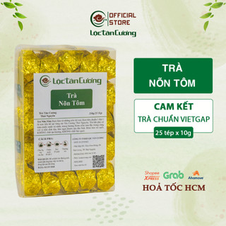 Trà Nõn Tôm Lộc Tân Cương Hộp 25 tép 10g | Trà Tân Cương Thượng Hạng