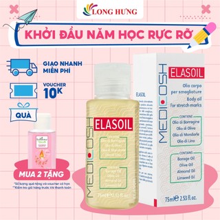 Dầu dưỡng ẩm DottorPrimo Medicosh Elasoil làm đều màu và mờ vết rạn da (75ml)