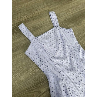 Đầm MX 2 Dây Ren Đục Lỗ