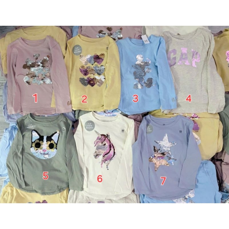 Áo bé gái xuất dư ( Size XS đến XXL )