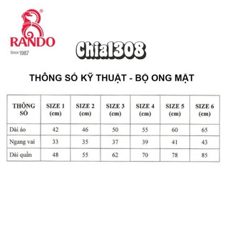 ÁO MƯA BỘ TRẺ EM CAO CẤP RANDO