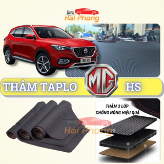 Thảm taplo MG HS 2021 - 2022 dập vân Cacbon cao cấp, chống nóng ô tô hiệu quả
