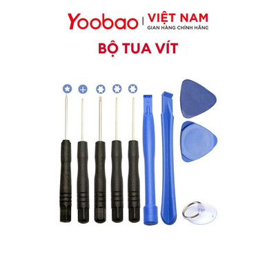 [QUÀ TẶNG KHÔNG BÁN] Bộ Tua Vít Yoobao Tháo Lắp Điện Thoại Đa Năng 10 Trong 1 - Sửa Chữa iPhone, iPad Chính Hãng