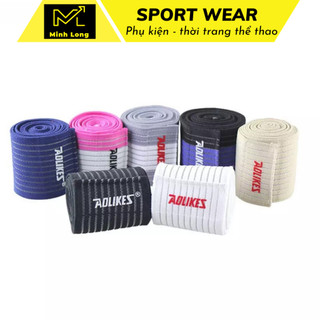 Băng cuốn đàn hồi bảo vệ cổ tay chống trượt tập gym, thể thao aolikes a-1526