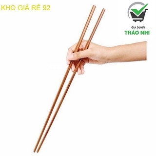 Đôi đũa gỗ dài xào/ nấu thức ăn/ đũa cả/ đũa dài