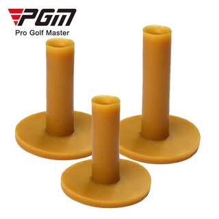 Tee golf cao su PGM-QT001: chống va đập bền bỉ, dùng cho thảm tập swing golf trong nhà & ngoài trời.