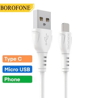 Dây sạc nhanh BOROFONE Cáp sạc dài 1m 2m 3m dùng cho các dòng điện thoại