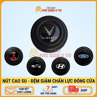 Nút Giảm Chấn Ô Tô, Giảm Lực Đóng Cửa Xe Ô Tô, Miếng Dán Chống Sốc - Bảo Vệ Xe