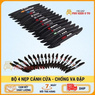 Bộ 4 Cánh Nẹp Cửa Chống Va Đập, Chống Xước Cửa Xe Ô Tô Các Hãng Xe