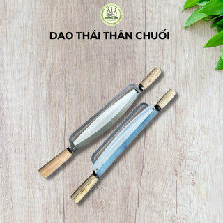 Dao thái chuối 2 chuôi cầm tay hàng thép nhíp ô tô sắc bén