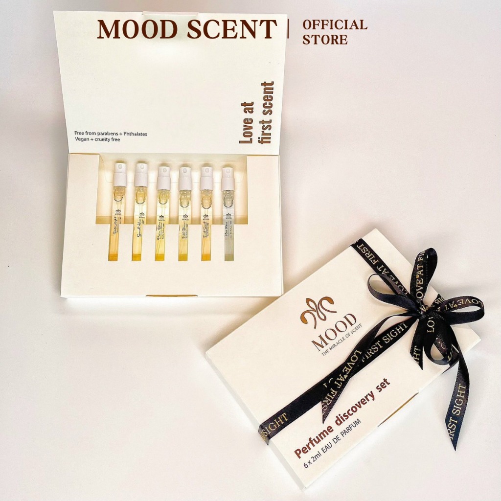 Set Nước hoa MOOD SCENT Nữ PERFUME DISCOVERY SET (6 X 2ML)